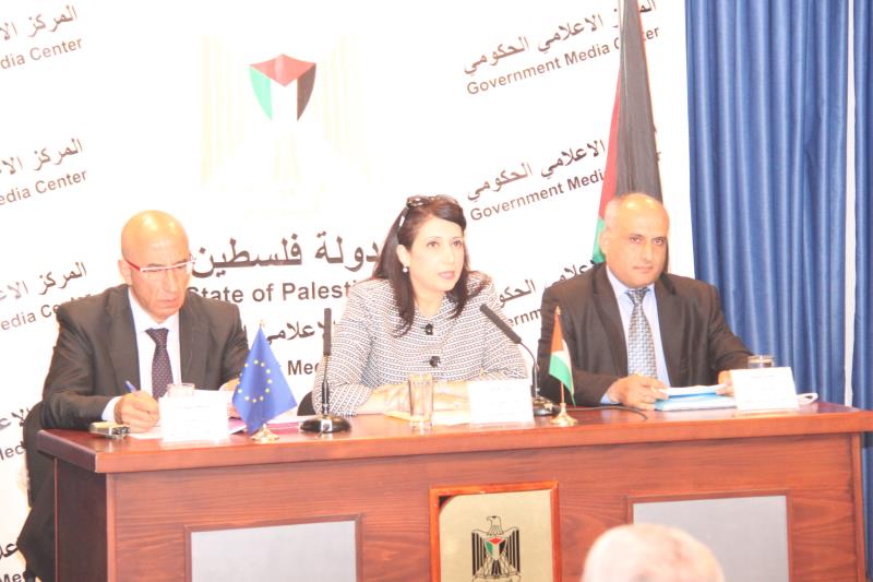 الإحصاء الفلسطيني والإتحاد الأوروبي  يعلنان عن إطلاق العمل في منحة مقدمة للإحصاء   