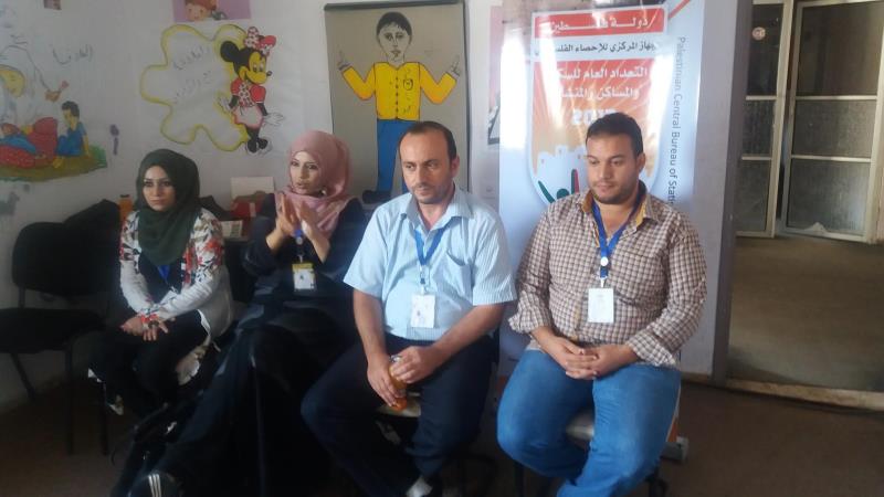 الفريق الوطني للتعداد في محافظة شمال غزة يعقد ندوة في جمعية العنقاء للتنمية المجتمعية