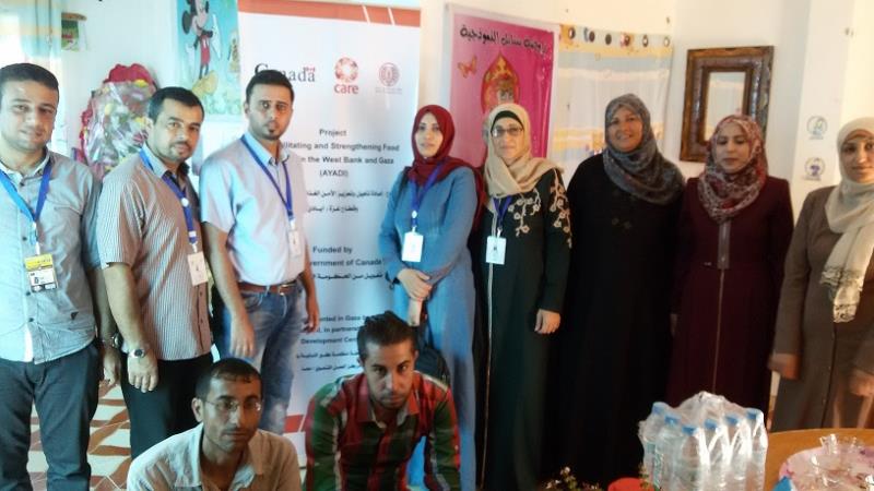 جمعية سنابل النسائية بمحافظة دير البلح تدعم إنجاح التعداد العام 2017
