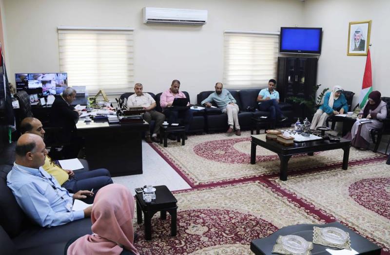 محافظ قلقيلية يترأس الاجتماع الثاني للمكتب الإعلامي للتعداد العام 2017 بالمحافظة.