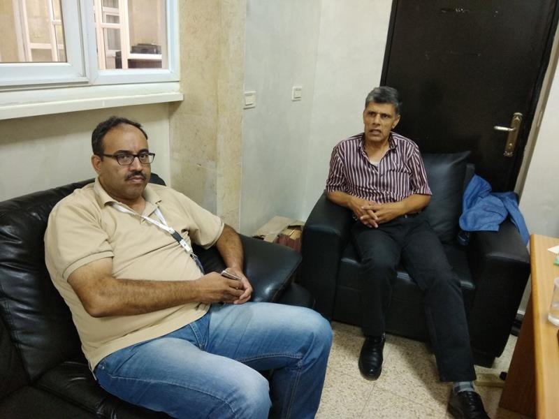 الفريق الوطني للتعداد في محافظة أريحا والأغوار يجتمع مع مراسل وكالة الأنباء الفلسطينية